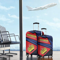 Liechtenstein Luggage Cover Crown Symbol - Wonder Print Shop