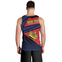 Personalized Liechtenstein Men Tank Top Crown Symbol - Wonder Print Shop