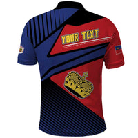 Personalized Liechtenstein Polo Shirt Crown Symbol - Wonder Print Shop