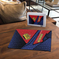 Liechtenstein Puzzle Crown Symbol - Wonder Print Shop