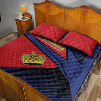 Liechtenstein Quilt Bed Set Crown Symbol - Wonder Print Shop