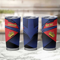 Personalized Liechtenstein Tumbler Cup Crown Symbol - Wonder Print Shop