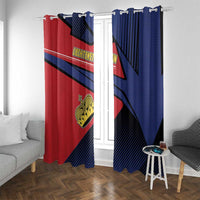 Liechtenstein Window Curtain Crown Symbol - Wonder Print Shop