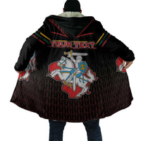 Personalized Lithuania Cloak Knight In Armor With Map - Wonder Print Shop