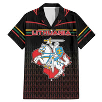 Personalized Lithuania Family Matching Mermaid Dress and Hawaiian Shirt Knight In Armor With Map - Wonder Print Shop