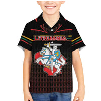 Personalized Lithuania Family Matching Mermaid Dress and Hawaiian Shirt Knight In Armor With Map - Wonder Print Shop