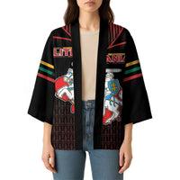 Personalized Lithuania Kimono Knight In Armor With Map - Wonder Print Shop