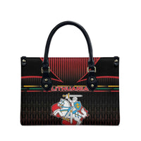 Lithuania Leather Bag Knight In Armor With Map - Wonder Print Shop