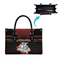 Lithuania Leather Bag Knight In Armor With Map - Wonder Print Shop