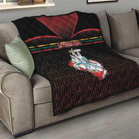 Lithuania Quilt Knight In Armor With Map - Wonder Print Shop
