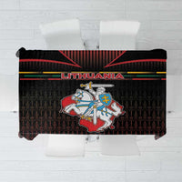 Lithuania Tablecloth Knight In Armor With Map - Wonder Print Shop
