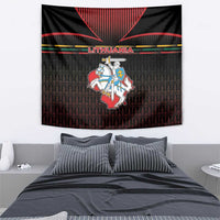 Lithuania Tapestry Knight In Armor With Map - Wonder Print Shop