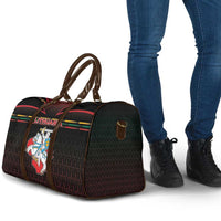 Lithuania Travel Bag Knight In Armor With Map - Wonder Print Shop
