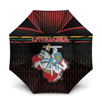 Lithuania Umbrella Knight In Armor With Map - Wonder Print Shop
