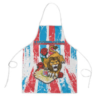 Luxembourg Apron Red Lion With Coat Of Arms - Wonder Print Shop