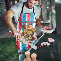 Luxembourg Apron Red Lion With Coat Of Arms - Wonder Print Shop