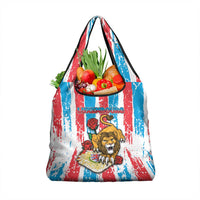 Luxembourg Grocery Bag Red Lion With Coat Of Arms - Wonder Print Shop