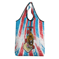 Luxembourg Grocery Bag Red Lion With Coat Of Arms - Wonder Print Shop