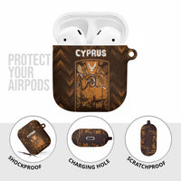Cyprus AirPods Case The Cypriot Mouflon With Coat Of Arms - Wonder Print Shop