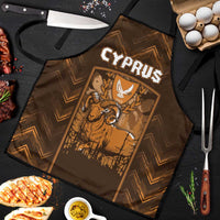 Cyprus Apron The Cypriot Mouflon With Coat Of Arms - Wonder Print Shop