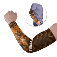 Cyprus Arm Sleeves The Cypriot Mouflon With Coat Of Arms - Wonder Print Shop