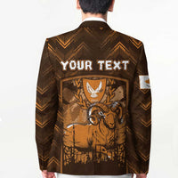 Personalized Cyprus Blazer The Cypriot Mouflon With Coat Of Arms - Wonder Print Shop
