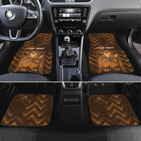 Cyprus Car Mats The Cypriot Mouflon With Coat Of Arms - Wonder Print Shop