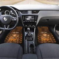 Cyprus Car Mats The Cypriot Mouflon With Coat Of Arms - Wonder Print Shop