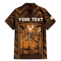 Personalized Cyprus Family Matching Mermaid Dress and Hawaiian Shirt The Cypriot Mouflon With Coat Of Arms - Wonder Print Shop