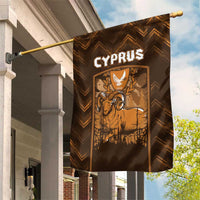 Cyprus Garden Flag The Cypriot Mouflon With Coat Of Arms - Wonder Print Shop