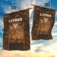 Cyprus Garden Flag The Cypriot Mouflon With Coat Of Arms - Wonder Print Shop