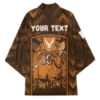 Personalized Cyprus Kimono The Cypriot Mouflon With Coat Of Arms - Wonder Print Shop