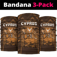 Cyprus Neck Gaiter The Cypriot Mouflon With Coat Of Arms - Wonder Print Shop