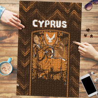 Cyprus Puzzle The Cypriot Mouflon With Coat Of Arms - Wonder Print Shop