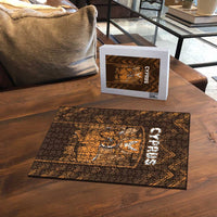 Cyprus Puzzle The Cypriot Mouflon With Coat Of Arms - Wonder Print Shop