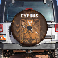 Cyprus Spare Tire Cover The Cypriot Mouflon With Coat Of Arms - Wonder Print Shop