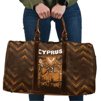 Cyprus Travel Bag The Cypriot Mouflon With Coat Of Arms - Wonder Print Shop