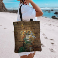 Oktoberfest Wolpertinger Tote Bag Prost Beer Horned Rabbit Pretzel Barrel