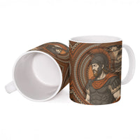 Ancient Greek Mythology Ceramic Mug Odysseus King Of Ithaca