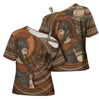 Ancient Greek Mythology Cross Shoulder Shirt Odysseus King Of Ithaca
