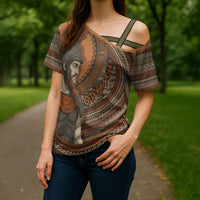 Ancient Greek Mythology Cross Shoulder Shirt Odysseus King Of Ithaca