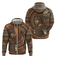 Ancient Greek Mythology Zip Hoodie Odysseus King Of Ithaca