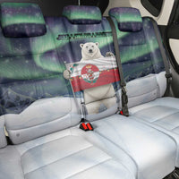 Greenland Christmas Back Car Seat Cover Juullimi Pilluaritsi - Wonder Print Shop