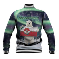 Greenland Christmas Baseball Jacket Juullimi Pilluaritsi - Wonder Print Shop
