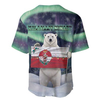 Greenland Christmas Baseball Jersey Juullimi Pilluaritsi - Wonder Print Shop