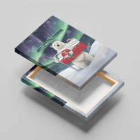 Greenland Christmas Canvas Wall Art Juullimi Pilluaritsi - Wonder Print Shop