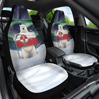 Greenland Christmas Car Seat Cover Juullimi Pilluaritsi - Wonder Print Shop