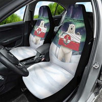 Greenland Christmas Car Seat Cover Juullimi Pilluaritsi - Wonder Print Shop