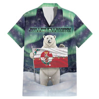 Greenland Christmas Family Matching Mermaid Dress and Hawaiian Shirt Juullimi Pilluaritsi - Wonder Print Shop