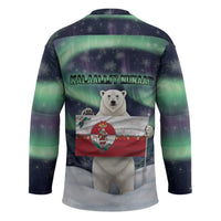 Greenland Christmas Hockey Jersey Juullimi Pilluaritsi - Wonder Print Shop